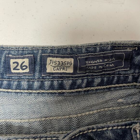 Miss Me Capri Jeans Size 26 - Picture 4 of 6